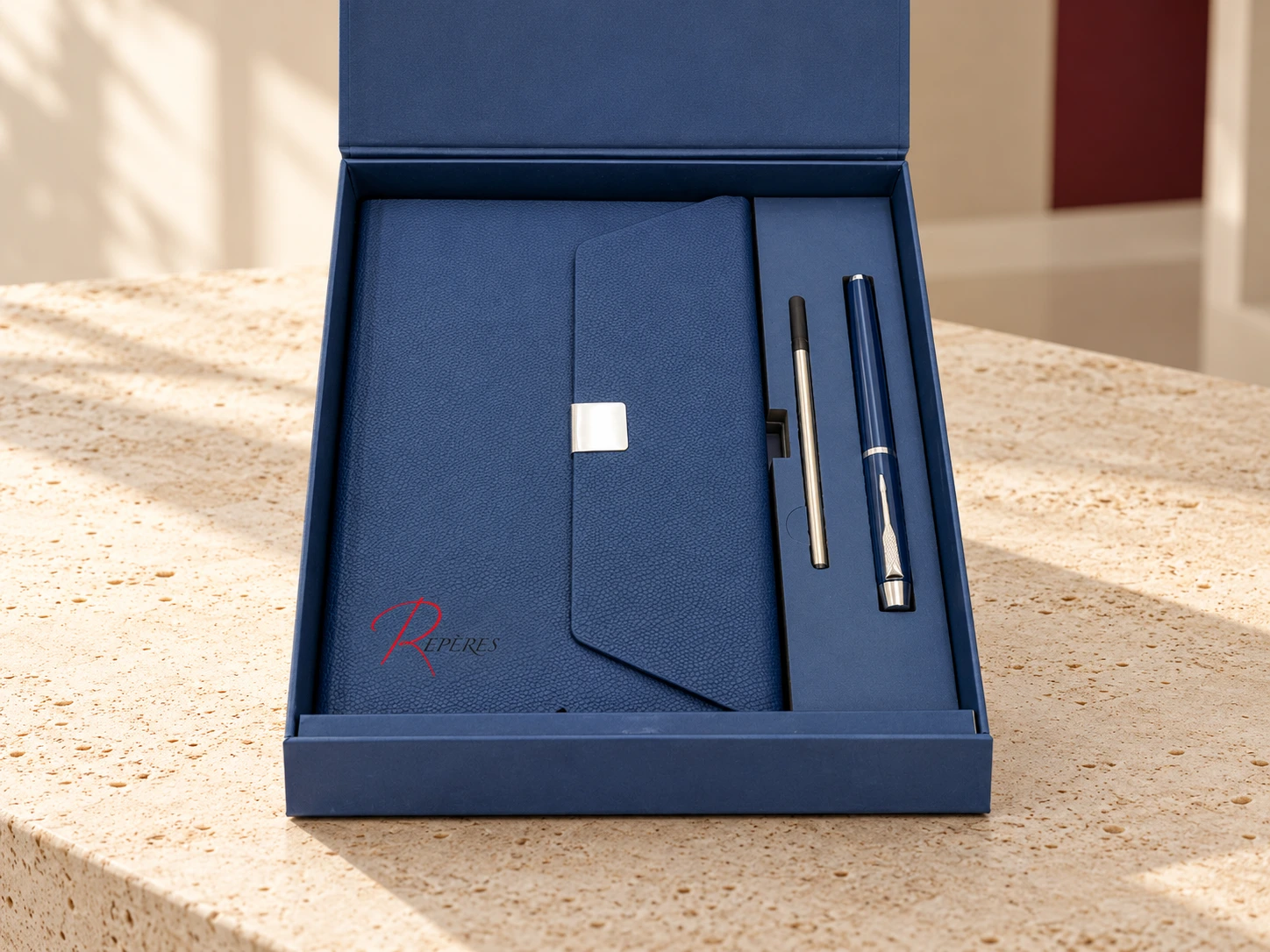 Bloc-notes avec stylo